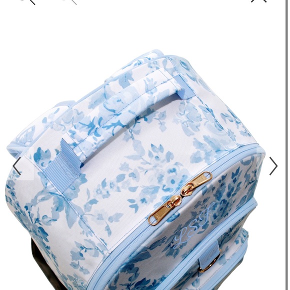 Floral Blue Backpack - Picture 3 of 8